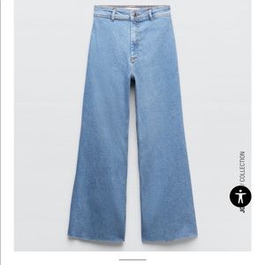 Zara marine straight jeans 32